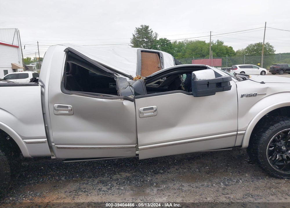2011 FORD F-150 PLATINUM VIN: 1FTFW1E61BFA46805