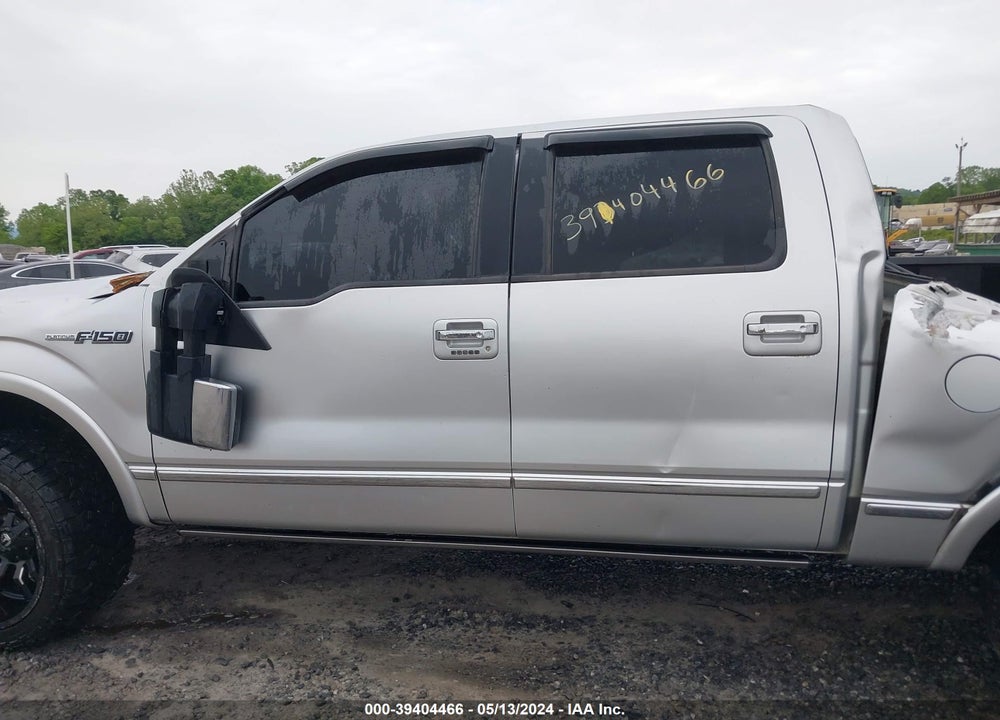 2011 FORD F-150 PLATINUM VIN: 1FTFW1E61BFA46805
