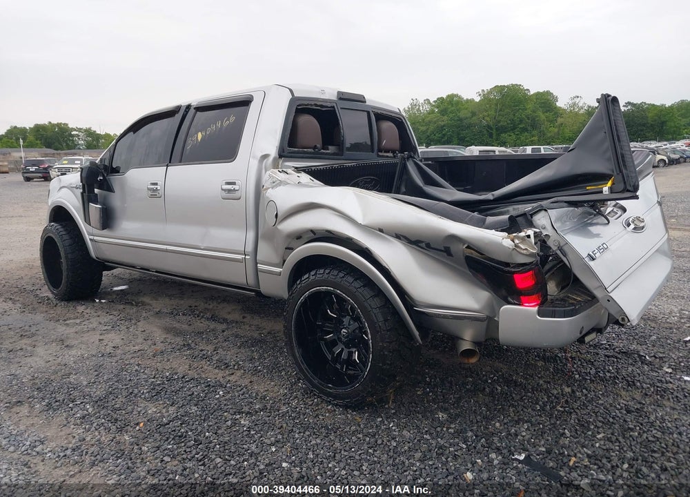 2011 FORD F-150 PLATINUM VIN: 1FTFW1E61BFA46805