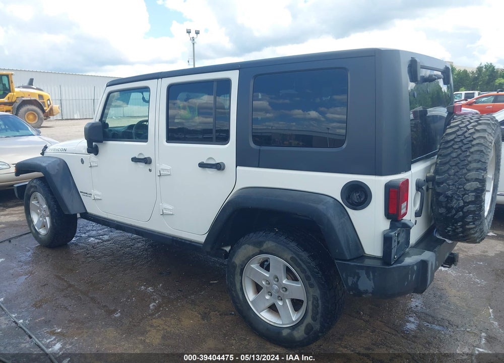 2008 JEEP WRANGLER UNLIMITED RUBICON VIN: 1J4GA691X8L599603