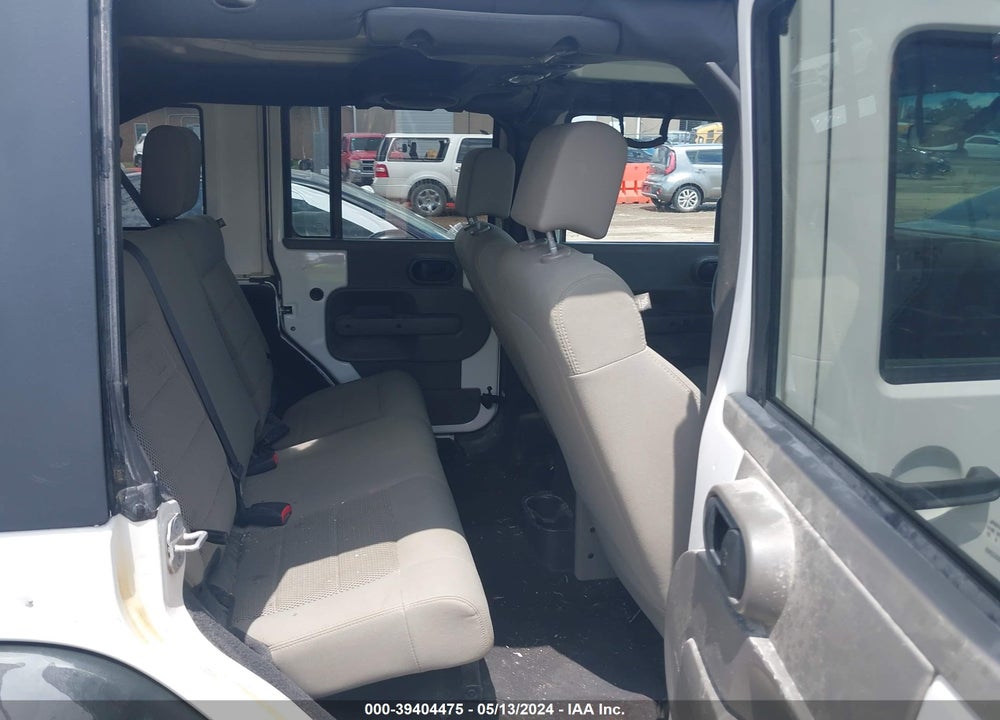 2008 JEEP WRANGLER UNLIMITED RUBICON VIN: 1J4GA691X8L599603