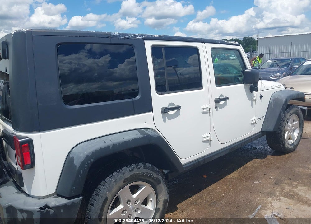 2008 JEEP WRANGLER UNLIMITED RUBICON VIN: 1J4GA691X8L599603