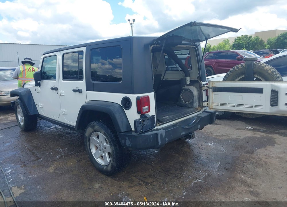 2008 JEEP WRANGLER UNLIMITED RUBICON VIN: 1J4GA691X8L599603
