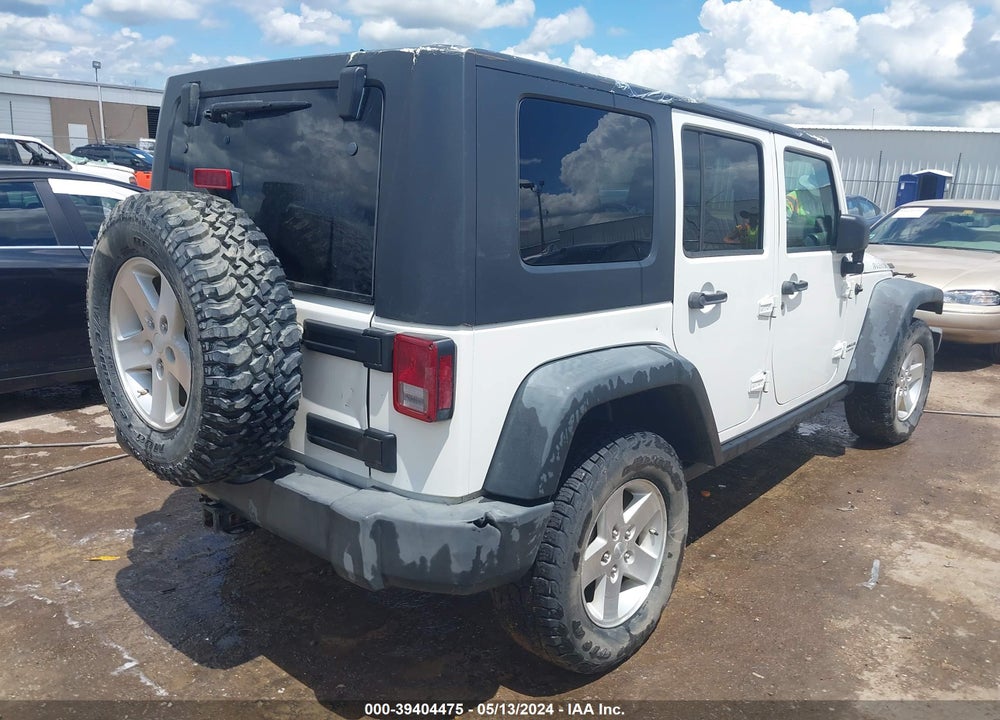 2008 JEEP WRANGLER UNLIMITED RUBICON VIN: 1J4GA691X8L599603