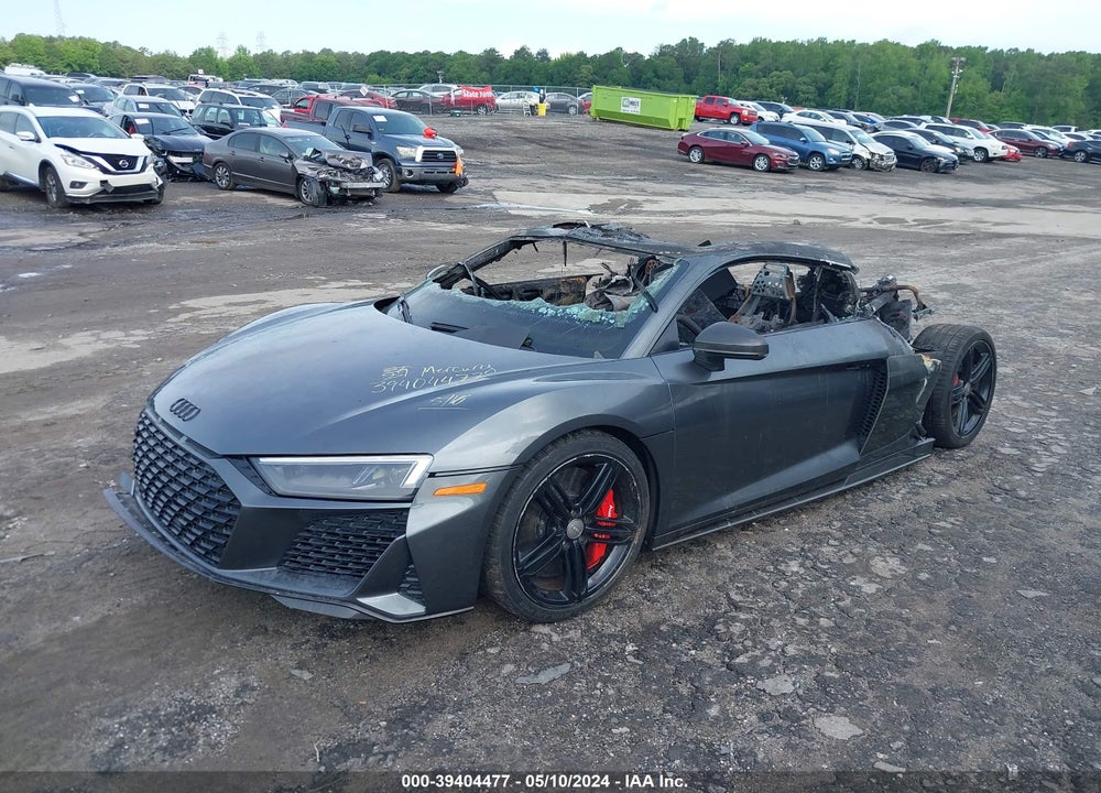 2020 AUDI R8 V10 PERFORMANCE QUATTRO S TRONIC VIN: WUAKBAFXXL7901596