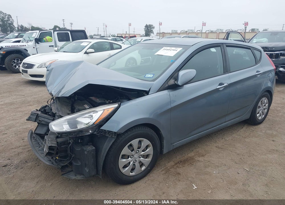 2017 HYUNDAI ACCENT SE VIN: KMHCT5AE2HU354727