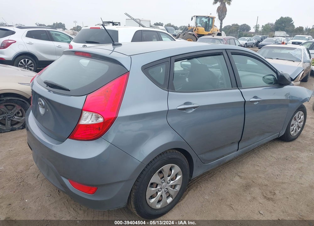 2017 HYUNDAI ACCENT SE VIN: KMHCT5AE2HU354727