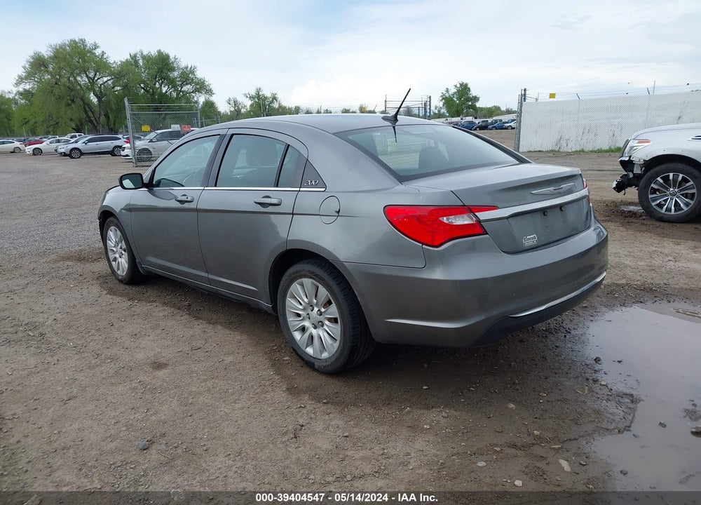 2012 CHRYSLER 200 LX VIN: 1C3CCBAB9CN114168