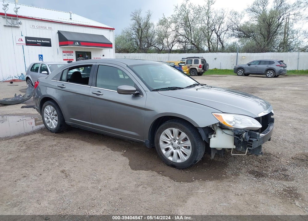 2012 CHRYSLER 200 LX VIN: 1C3CCBAB9CN114168