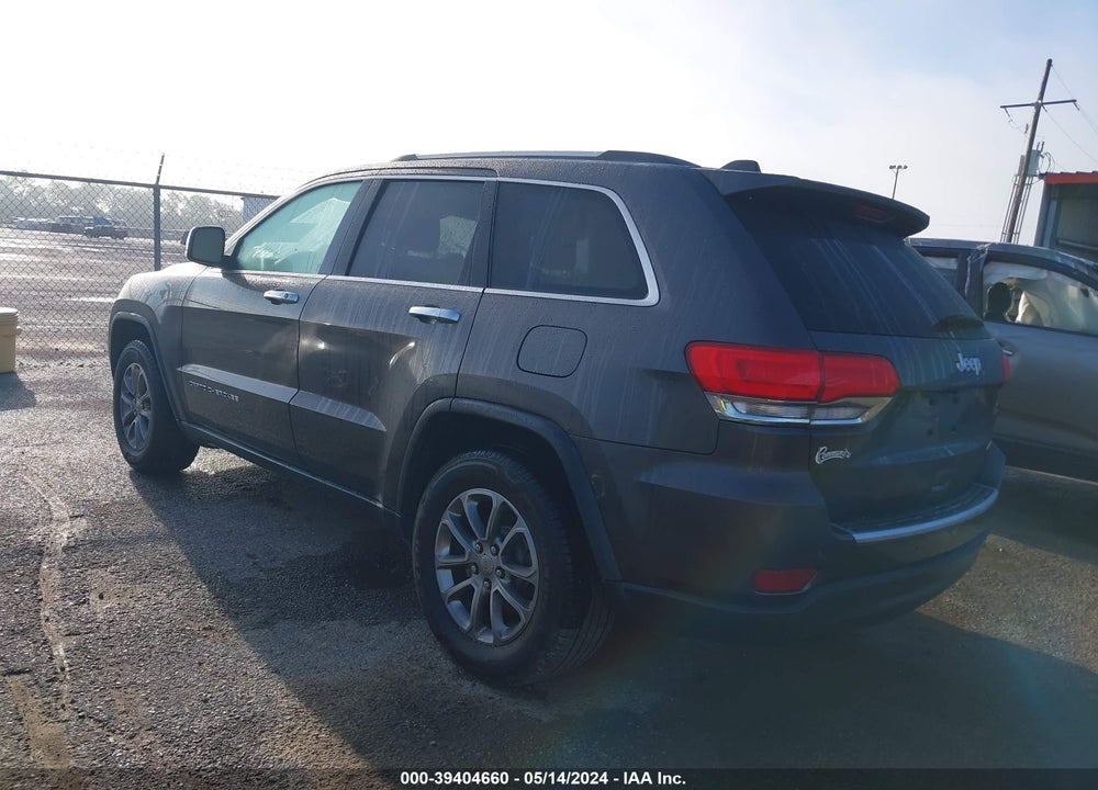 2015 JEEP GRAND CHEROKEE LIMITED VIN: 1C4RJEBGXFC126160