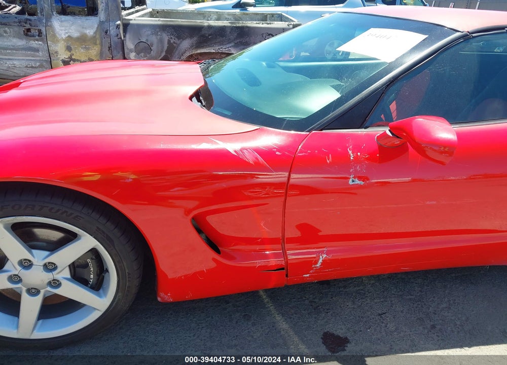 1998 CHEVROLET CORVETTE VIN: 1G1YY22G1W5104583