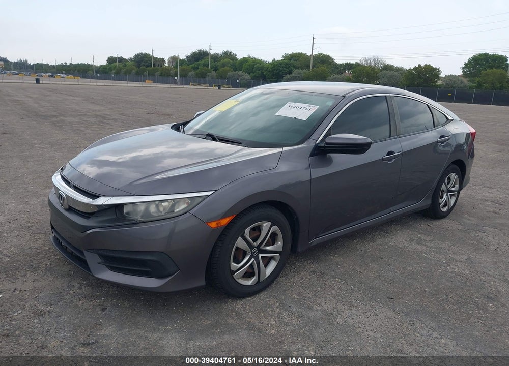 2018 HONDA CIVIC LX VIN: 19XFC2F54JE018588