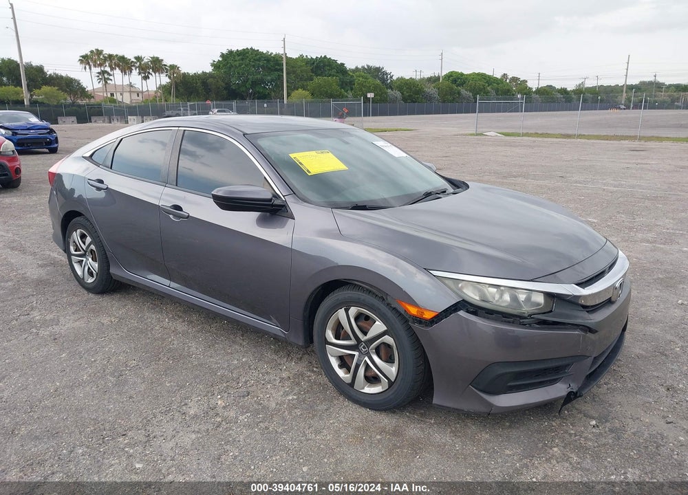 2018 HONDA CIVIC LX VIN: 19XFC2F54JE018588