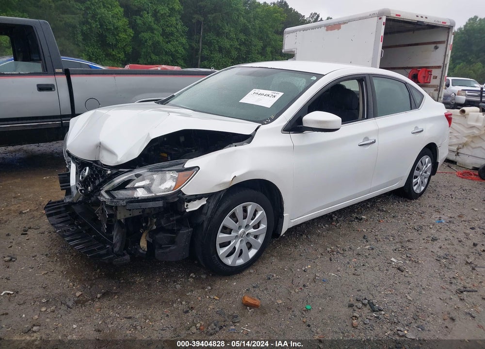 2017 NISSAN SENTRA SV VIN: 3N1AB7AP9HY278774