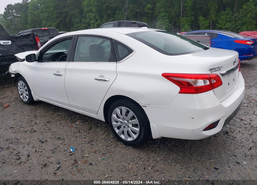 2017 NISSAN SENTRA SV VIN: 3N1AB7AP9HY278774