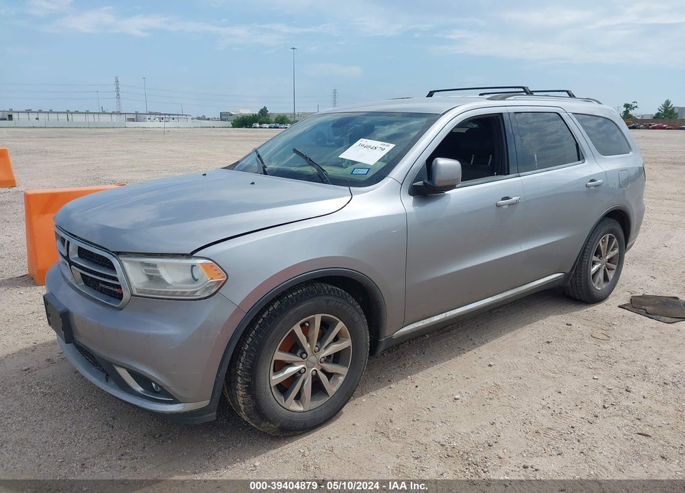 2015 DODGE DURANGO LIMITED VIN: 1C4RDHDG2FC869806