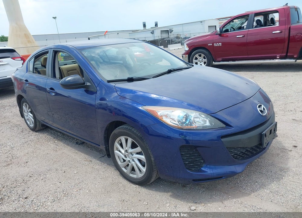 2012 MAZDA 3 I TOURING VIN: JM1BL1V86C1541637