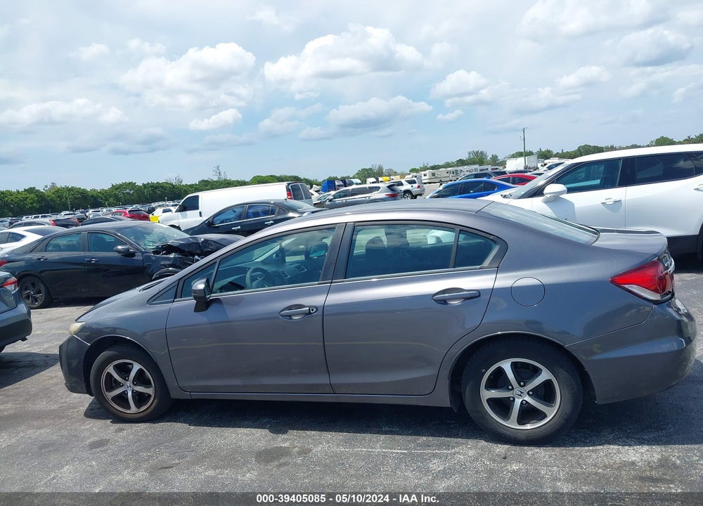 2015 HONDA CIVIC VIN: 19XFB2F73FE106415