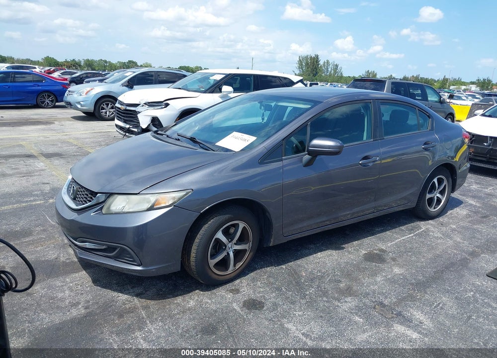 2015 HONDA CIVIC VIN: 19XFB2F73FE106415