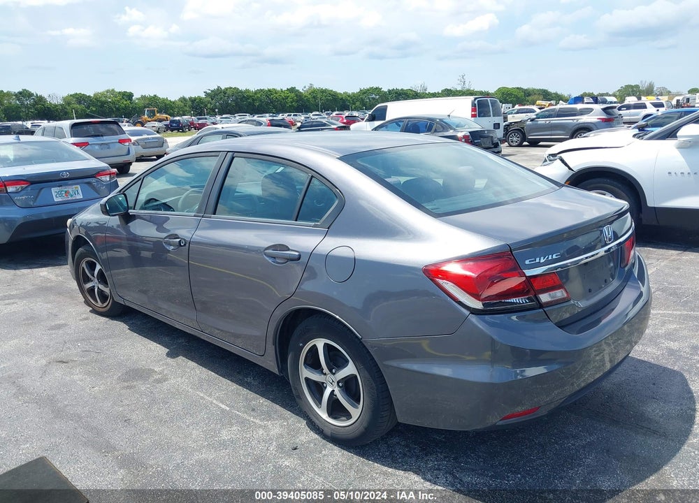 2015 HONDA CIVIC VIN: 19XFB2F73FE106415