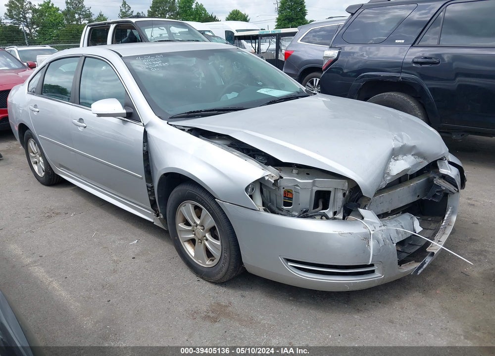 2013 CHEVROLET IMPALA LS VIN: 2G1WF5E34D1229535