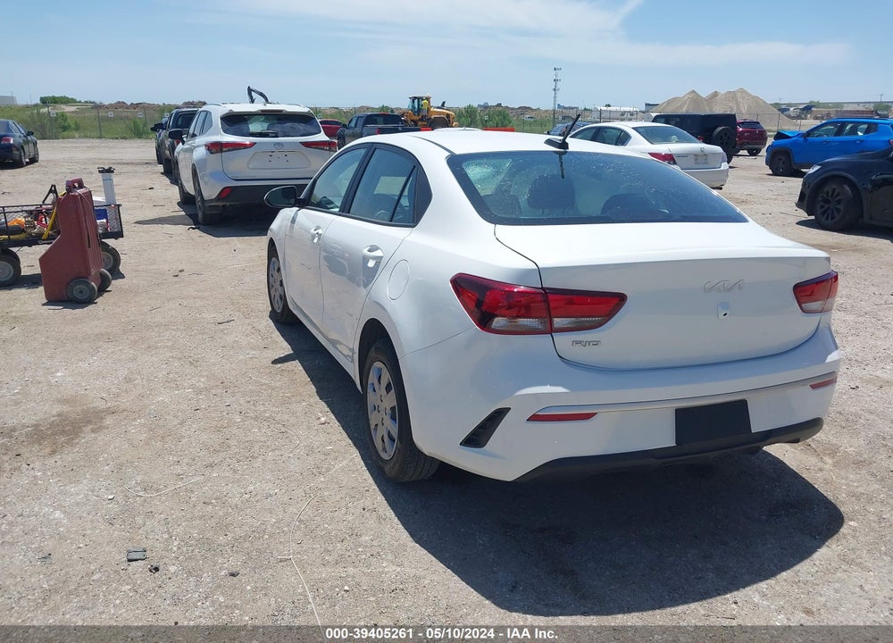 2022 KIA RIO LX VIN: 3KPA24AD1NE438371