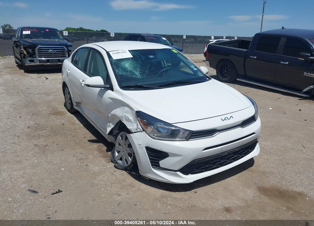 2022 KIA RIO LX VIN: 3KPA24AD1NE438371