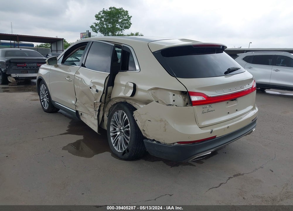 2018 LINCOLN MKX RESERVE VIN: 2LMPJ6LR2JBL41456