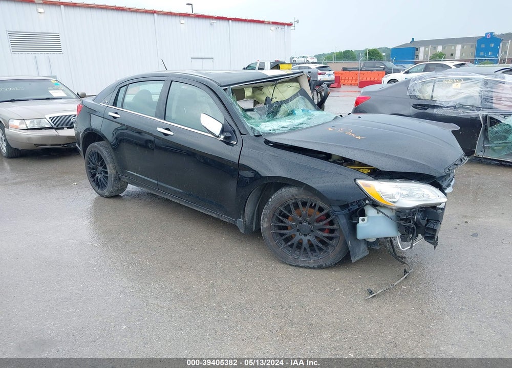 2013 CHRYSLER 200 LIMITED VIN: 1C3CCBCG1DN522464
