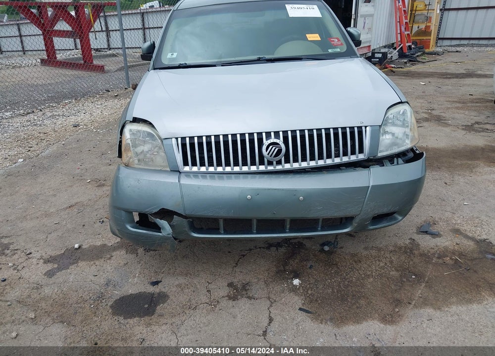 2006 MERCURY MONTEGO PREMIER VIN: 1MEFM42116G604859