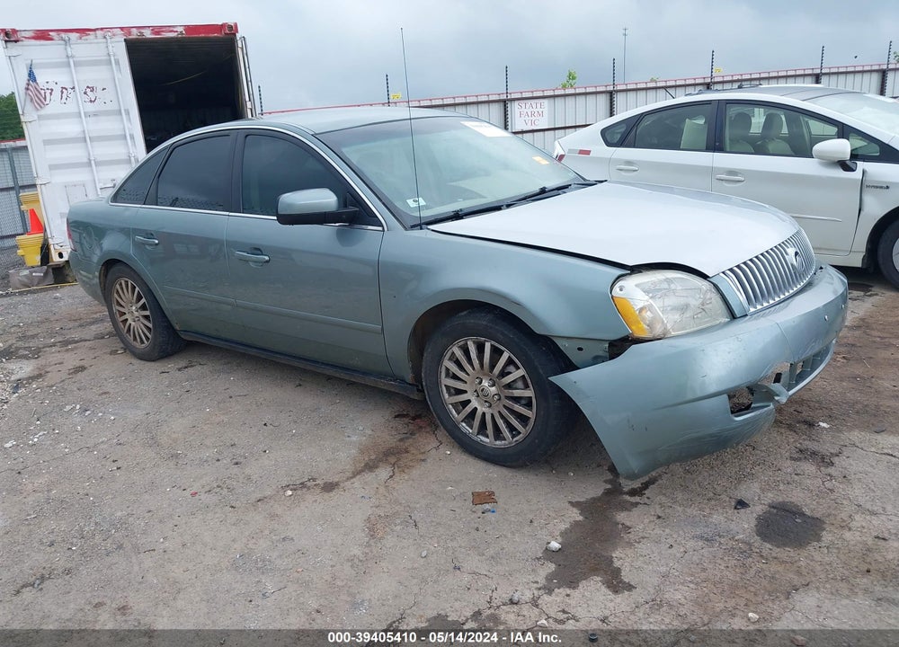 2006 MERCURY MONTEGO PREMIER VIN: 1MEFM42116G604859