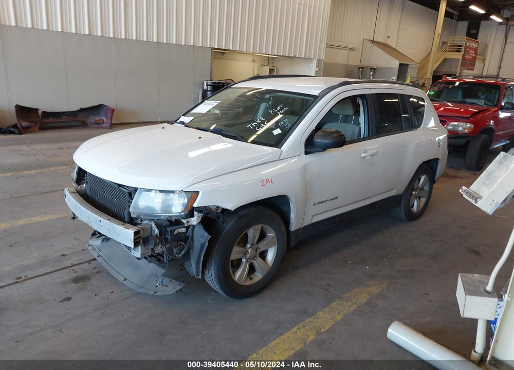 2014 JEEP COMPASS SPORT VIN: 1C4NJDBB7ED727421