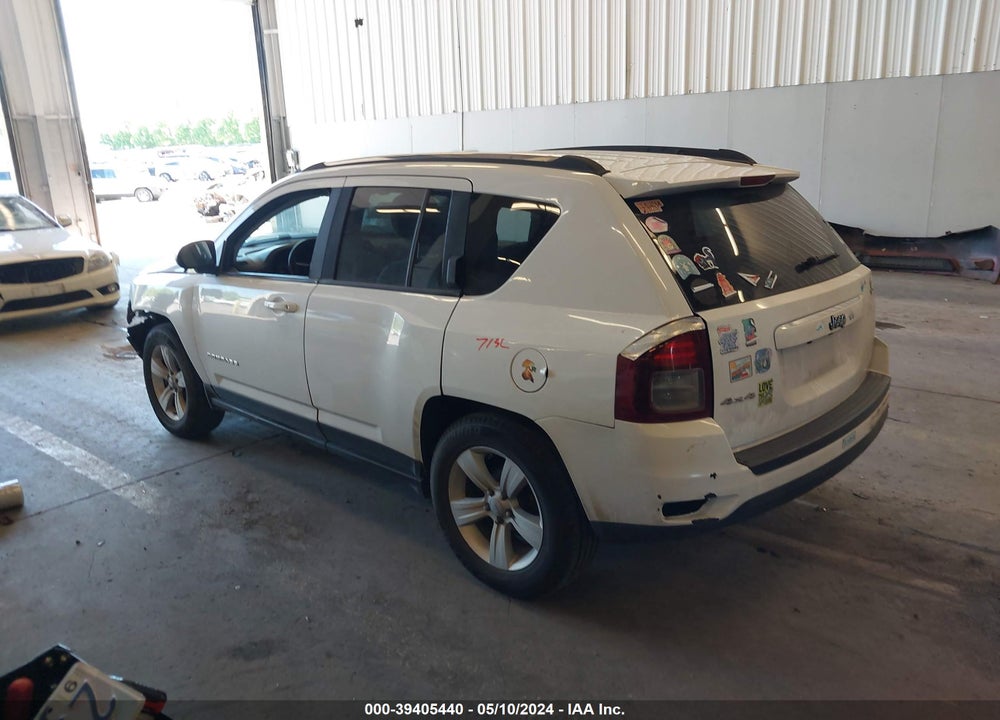 2014 JEEP COMPASS SPORT VIN: 1C4NJDBB7ED727421
