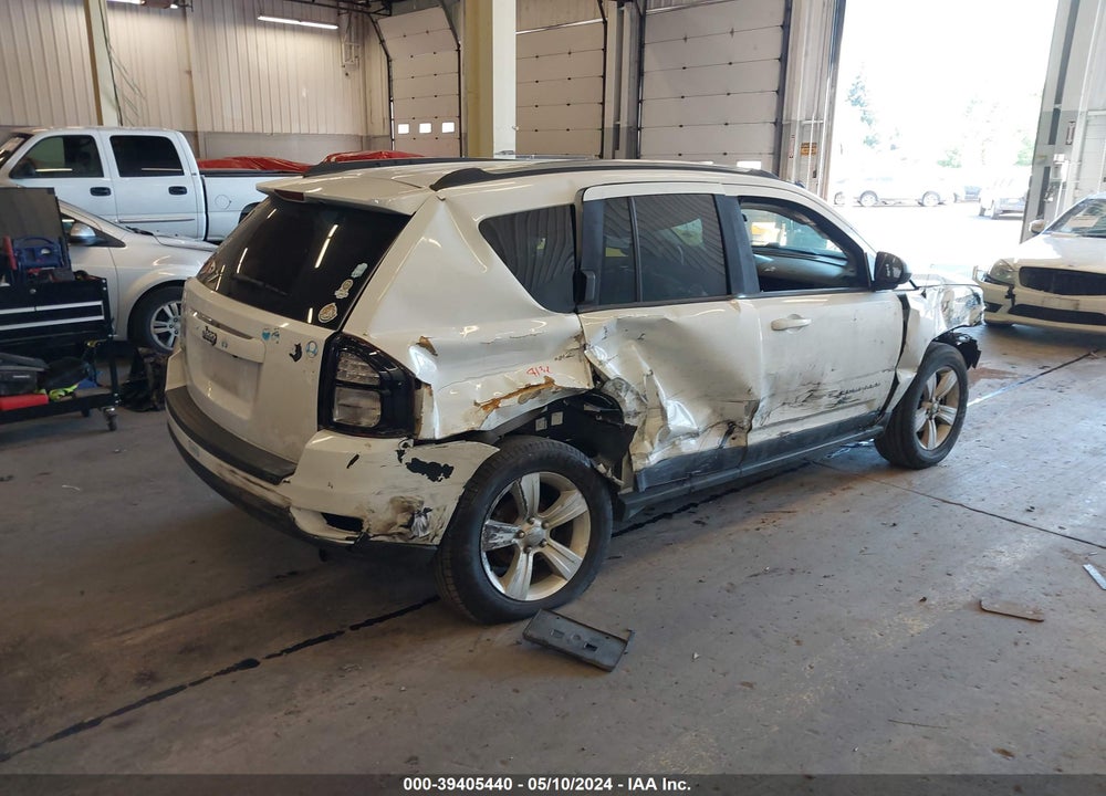 2014 JEEP COMPASS SPORT VIN: 1C4NJDBB7ED727421
