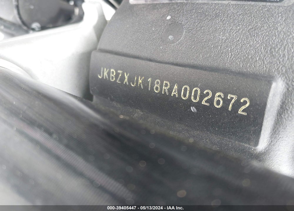 2024 KAWASAKI ZX636 K VIN: JKBZXJK18RA002672