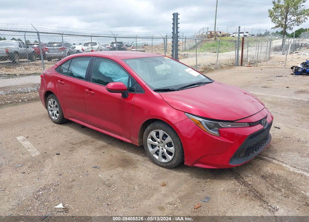 2020 TOYOTA COROLLA LE VIN: 5YFEPRAE2LP127956
