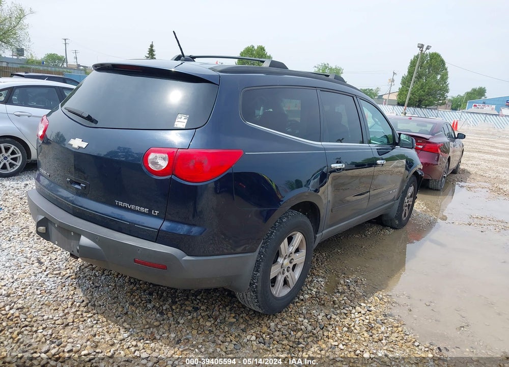 2009 CHEVROLET TRAVERSE LT VIN: 1GNER23D89S132812