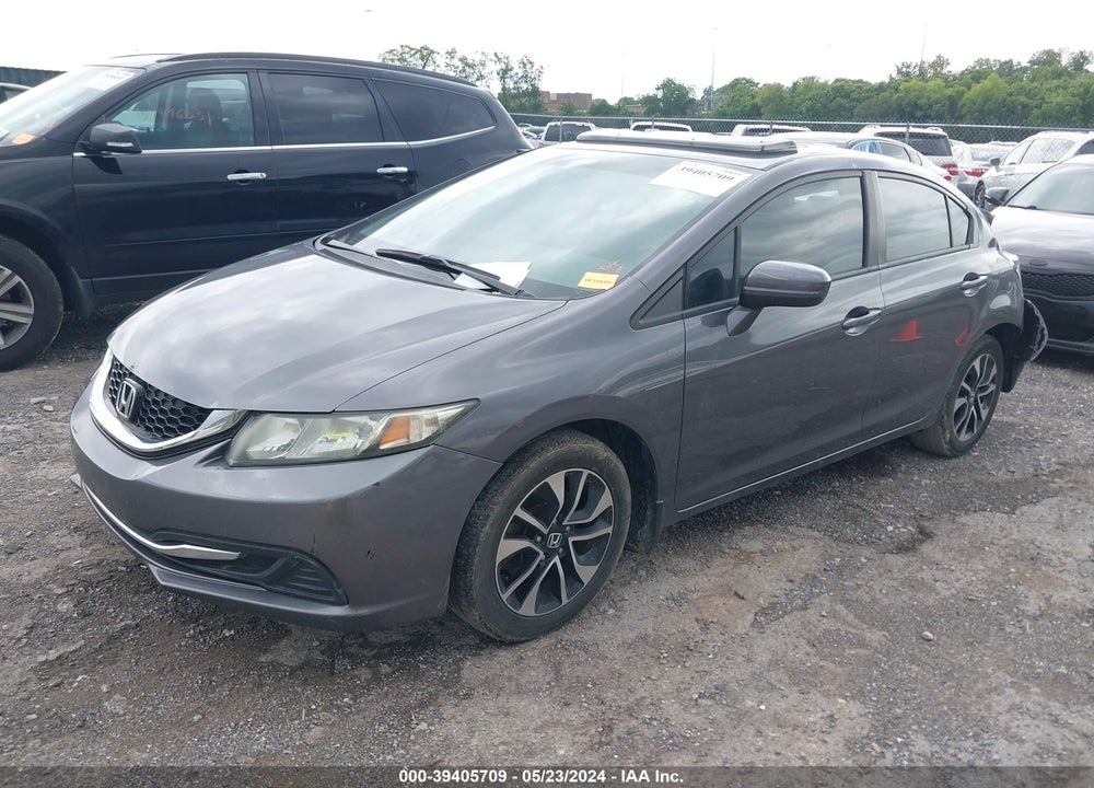 2014 HONDA CIVIC EX VIN: 19XFB2F87EE067786