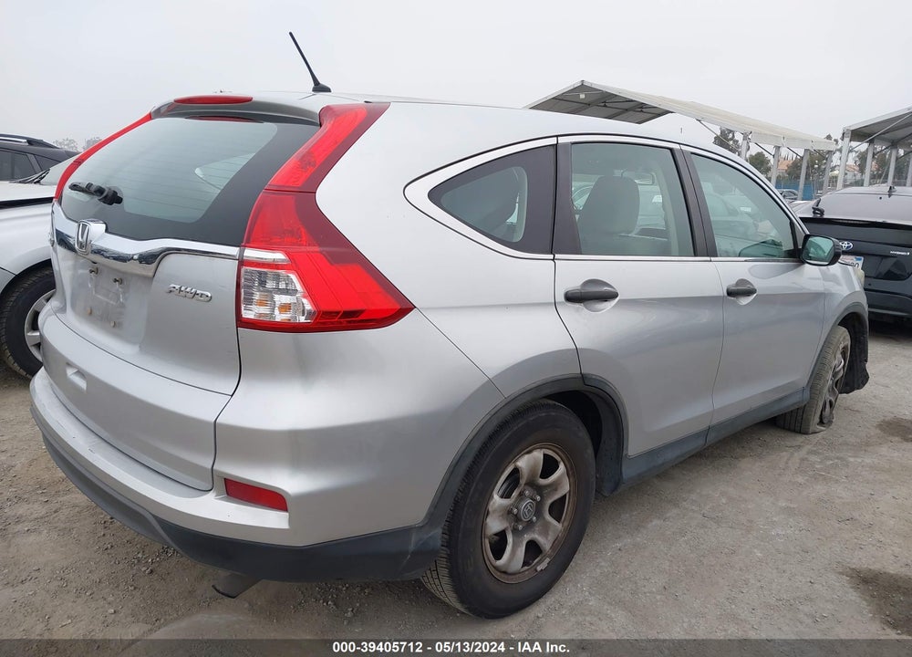 2015 HONDA CR-V LX VIN: 5J6RM4H33FL004790