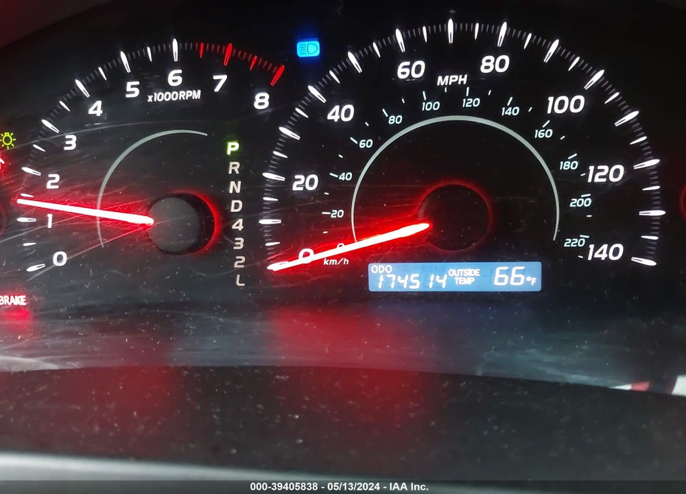 2007 TOYOTA CAMRY LE VIN: 4T1BE46K57U577812