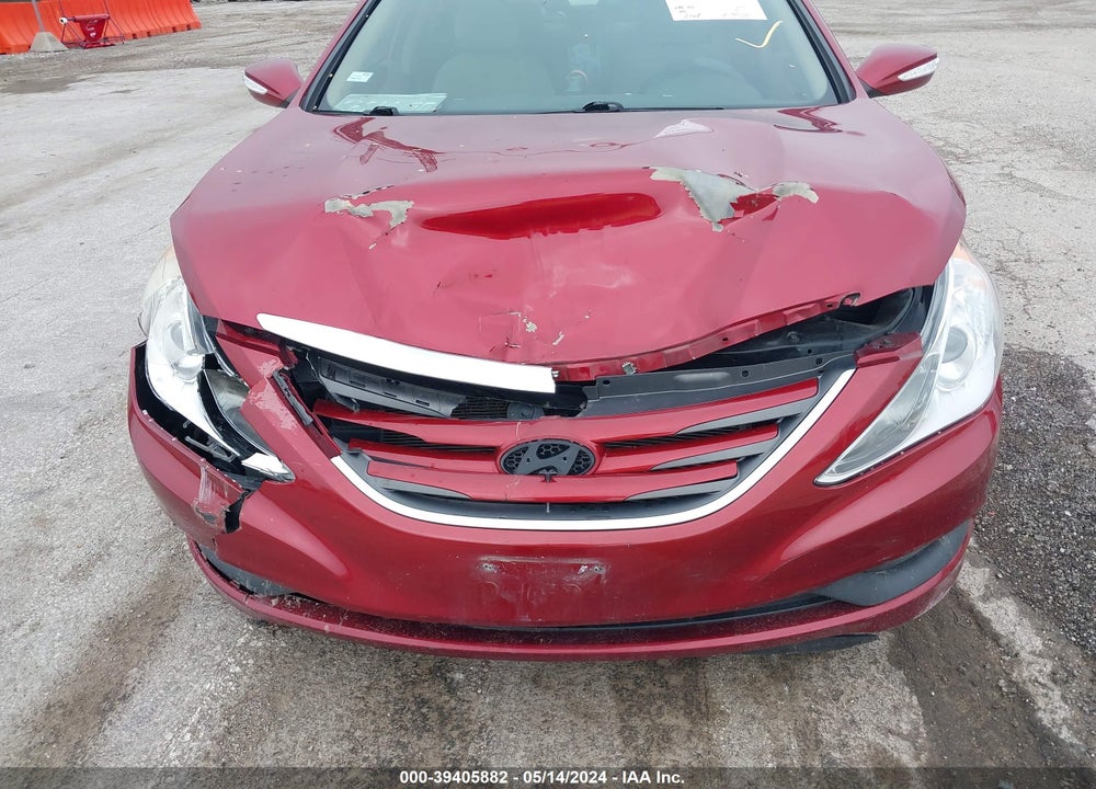 2014 HYUNDAI SONATA GLS VIN: 5NPEB4AC9EH854172