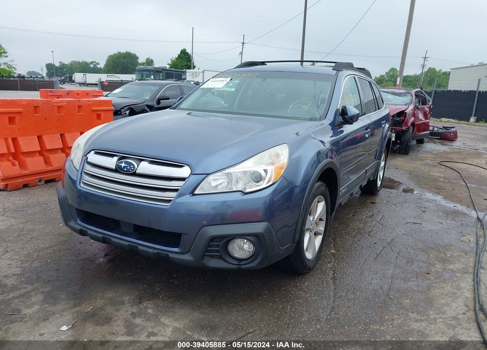 2014 SUBARU OUTBACK 2.5I PREMIUM VIN: 4S4BRBCC0E1221692