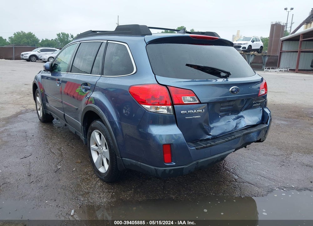 2014 SUBARU OUTBACK 2.5I PREMIUM VIN: 4S4BRBCC0E1221692