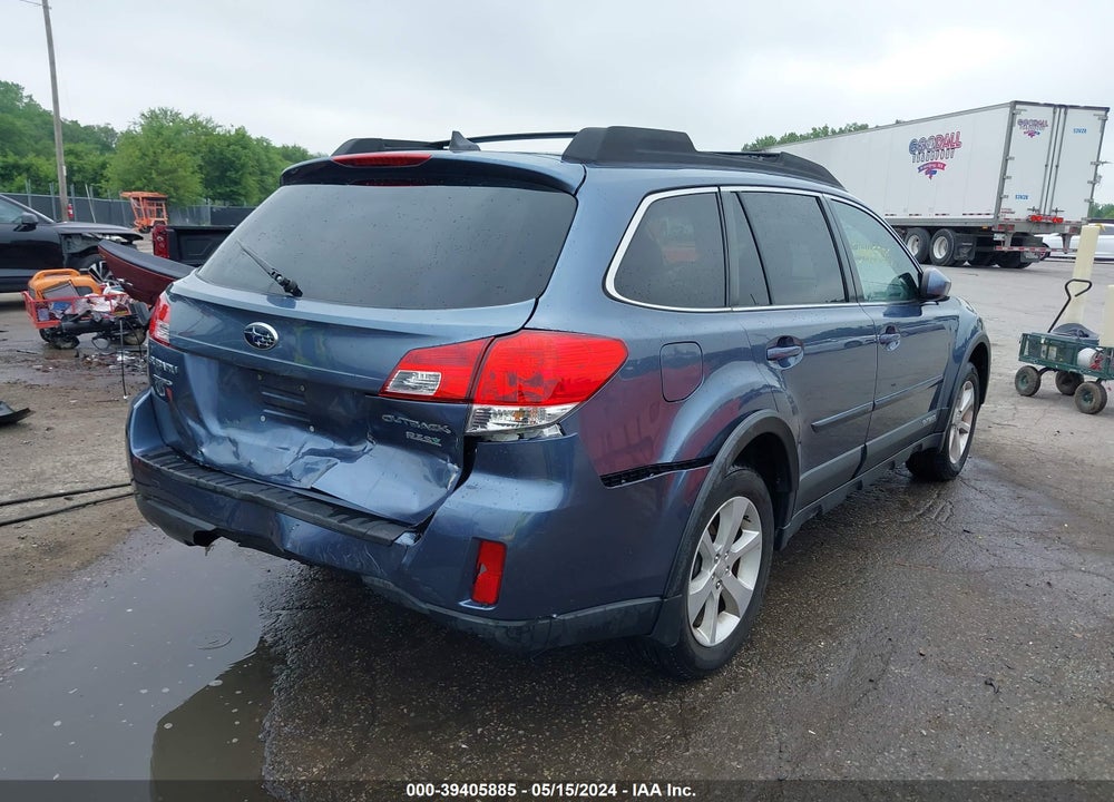 2014 SUBARU OUTBACK 2.5I PREMIUM VIN: 4S4BRBCC0E1221692