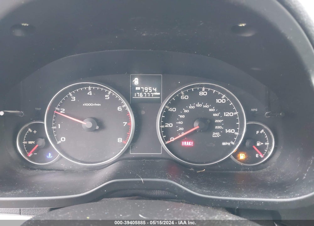 2014 SUBARU OUTBACK 2.5I PREMIUM VIN: 4S4BRBCC0E1221692
