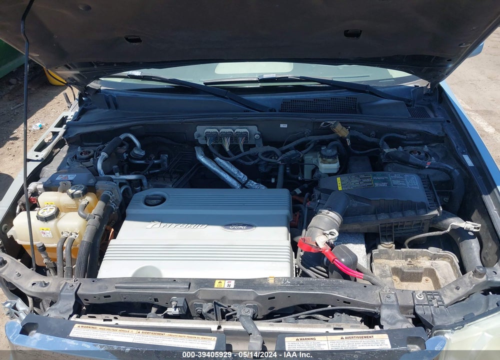 2008 FORD ESCAPE HYBRID VIN: 1FMCU59H48KD91303
