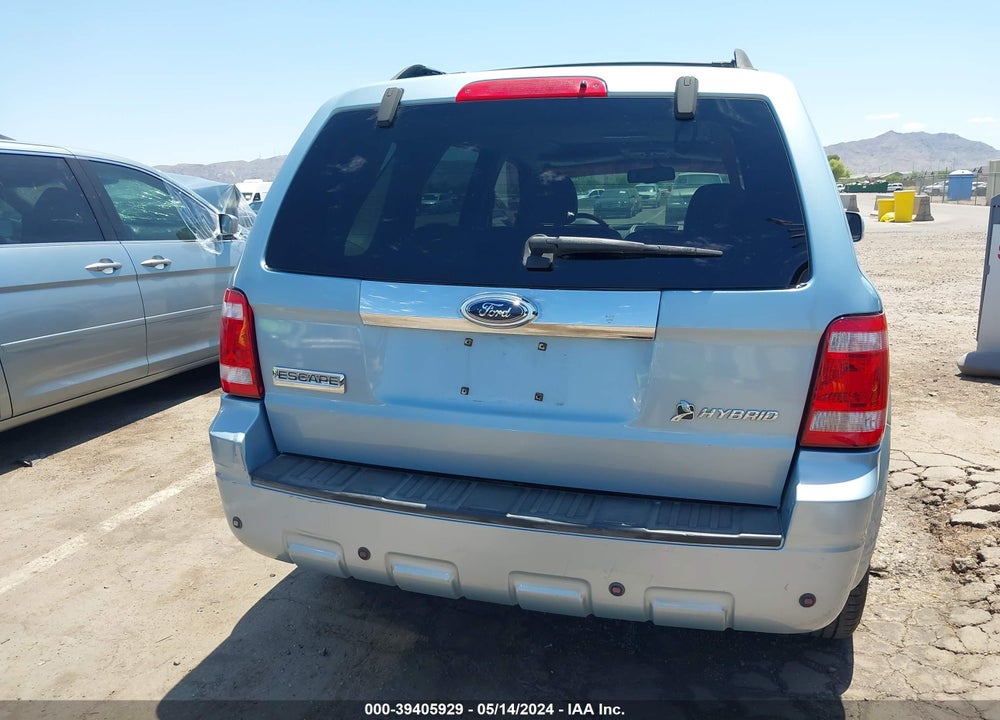2008 FORD ESCAPE HYBRID VIN: 1FMCU59H48KD91303