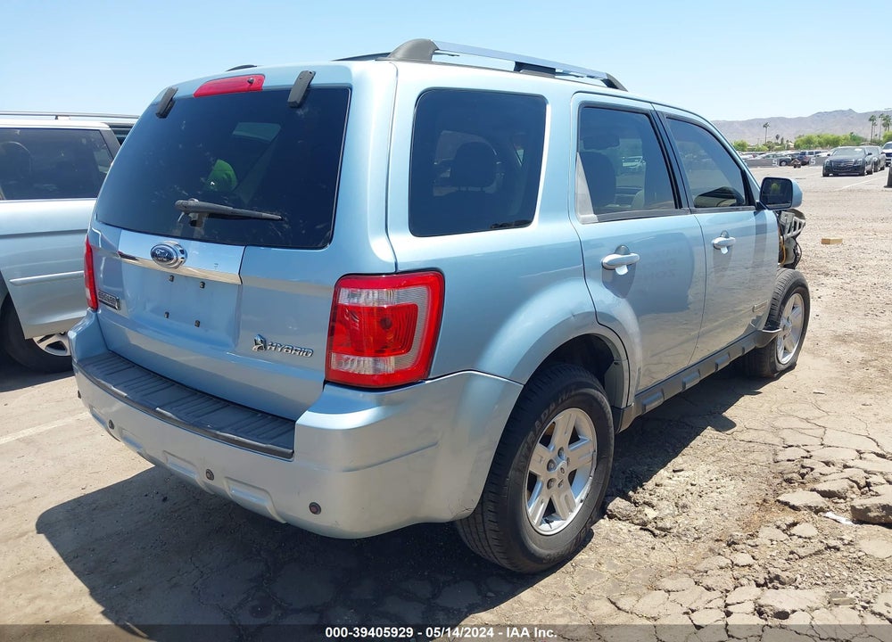 2008 FORD ESCAPE HYBRID VIN: 1FMCU59H48KD91303