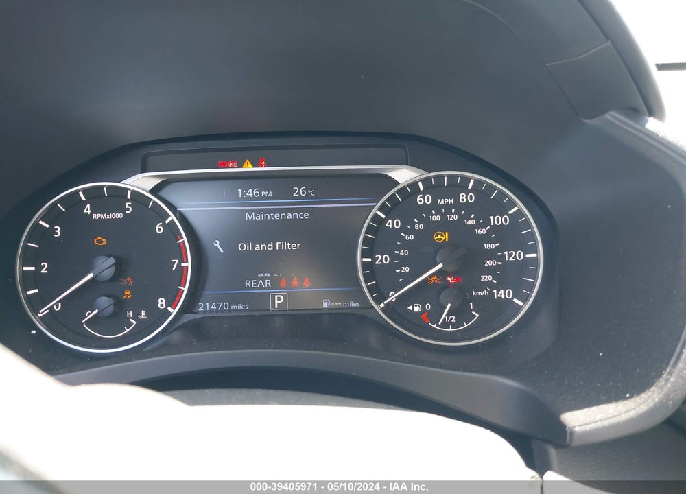 2023 NISSAN ALTIMA SR FWD VIN: 1N4BL4CV5PN328094