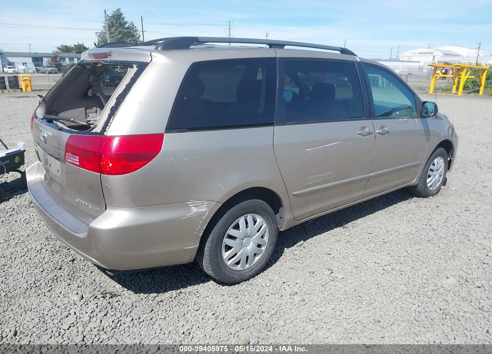 2004 TOYOTA SIENNA LE VIN: 5TDZA23C74S053805